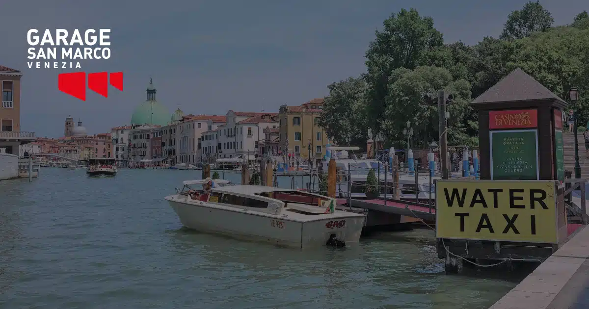 Taxi acuático en Venecia: qué es, cómo se reserva y cuánto cuesta